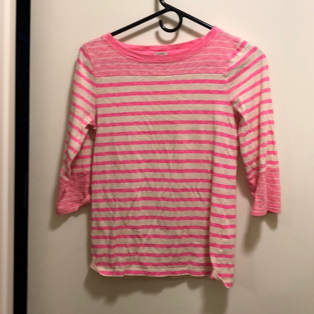J Crew Pink Top